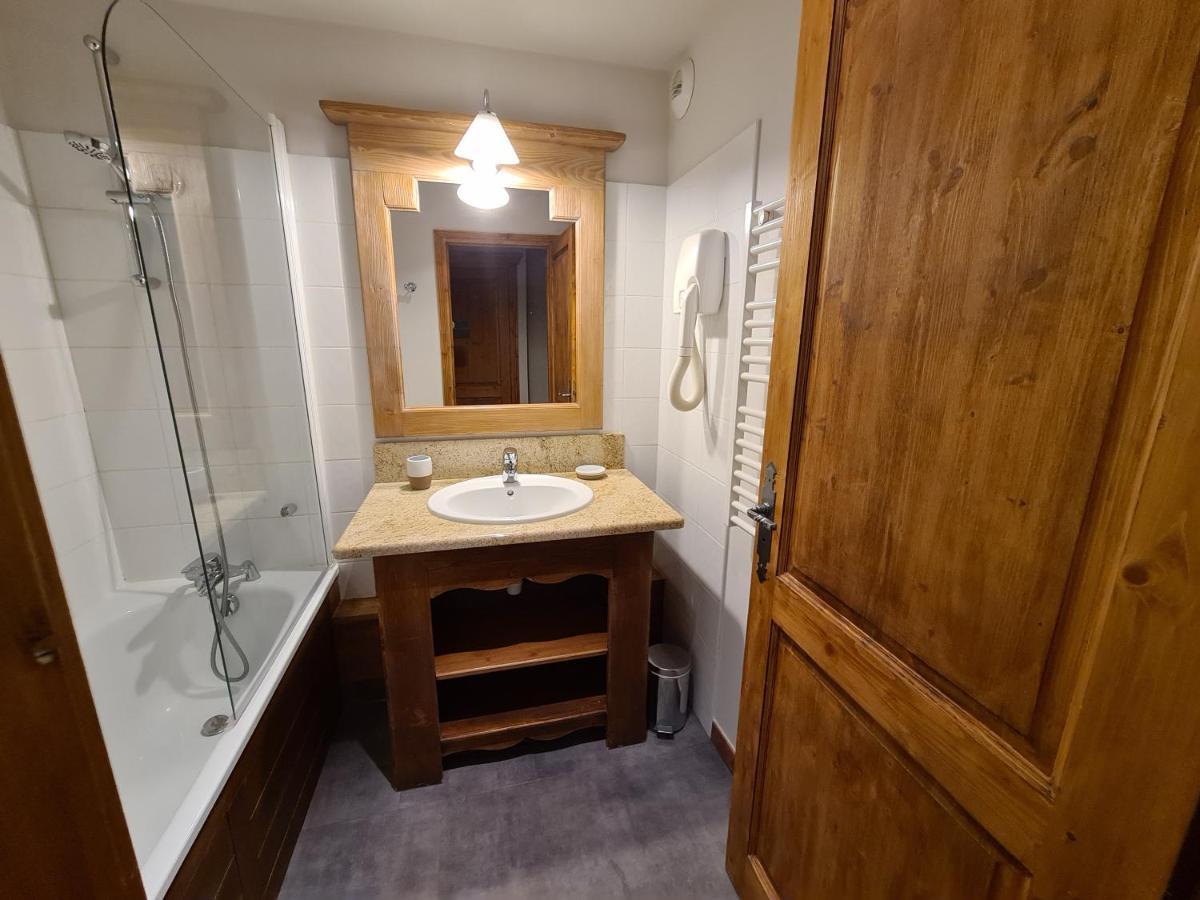 Arc 1950 Appartement De Standing Refuge Du Montagnard, Vue Incroyable Sur Le Montblanc, Skis Aux Pieds Acces Spa Et Piscine Les Arcs  Luaran gambar