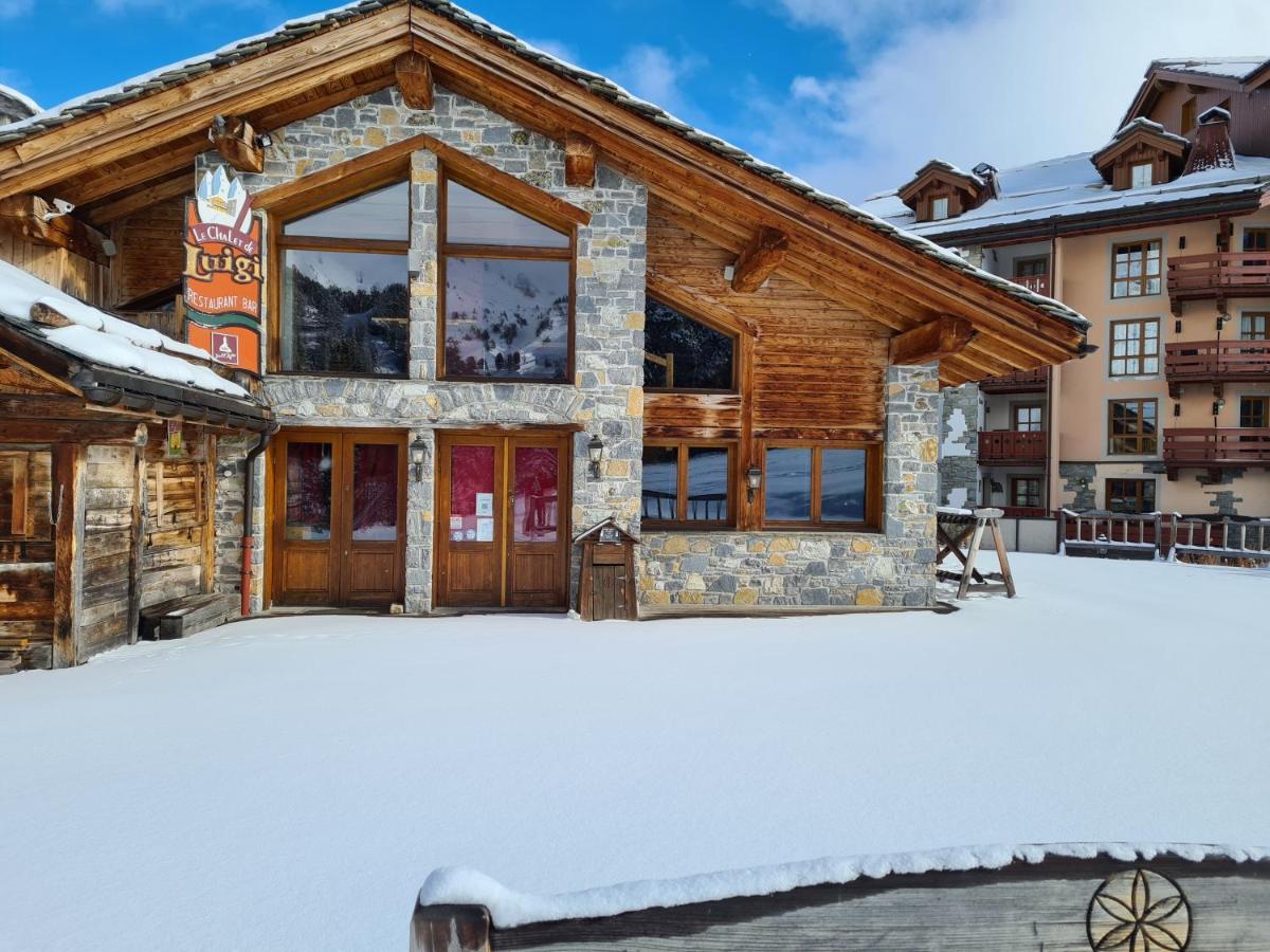 Arc 1950 Appartement De Standing Refuge Du Montagnard, Vue Incroyable Sur Le Montblanc, Skis Aux Pieds Acces Spa Et Piscine Les Arcs  Luaran gambar