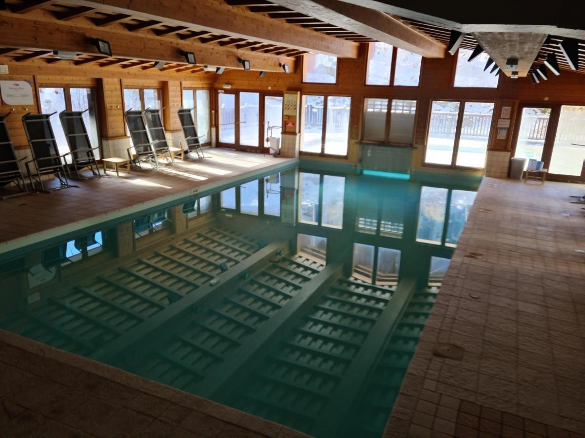 Arc 1950 Appartement De Standing Refuge Du Montagnard, Vue Incroyable Sur Le Montblanc, Skis Aux Pieds Acces Spa Et Piscine Les Arcs  Luaran gambar