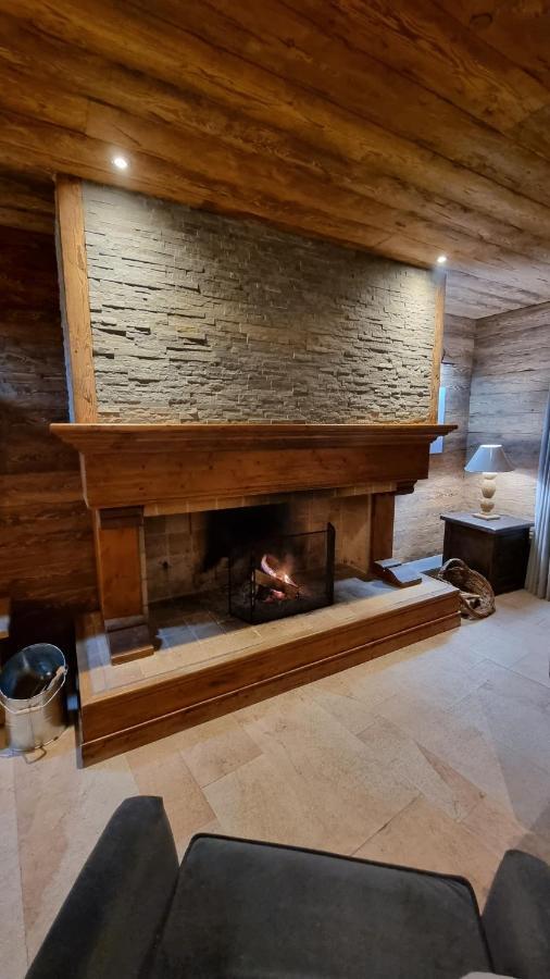 Arc 1950 Appartement De Standing Refuge Du Montagnard, Vue Incroyable Sur Le Montblanc, Skis Aux Pieds Acces Spa Et Piscine Les Arcs  Luaran gambar