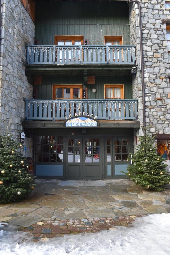 Arc 1950 Appartement De Standing Refuge Du Montagnard, Vue Incroyable Sur Le Montblanc, Skis Aux Pieds Acces Spa Et Piscine Les Arcs  Luaran gambar